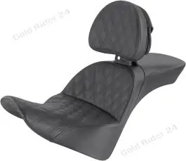 Dernière Chance Selle Explorer à surpiqûres losange