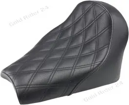 Selle solo Renegade™ matelassée en losange Super Prix