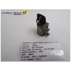 VERROU DE DIRECTION HONDA 600 SHADOW 1992 Expédition Rapide