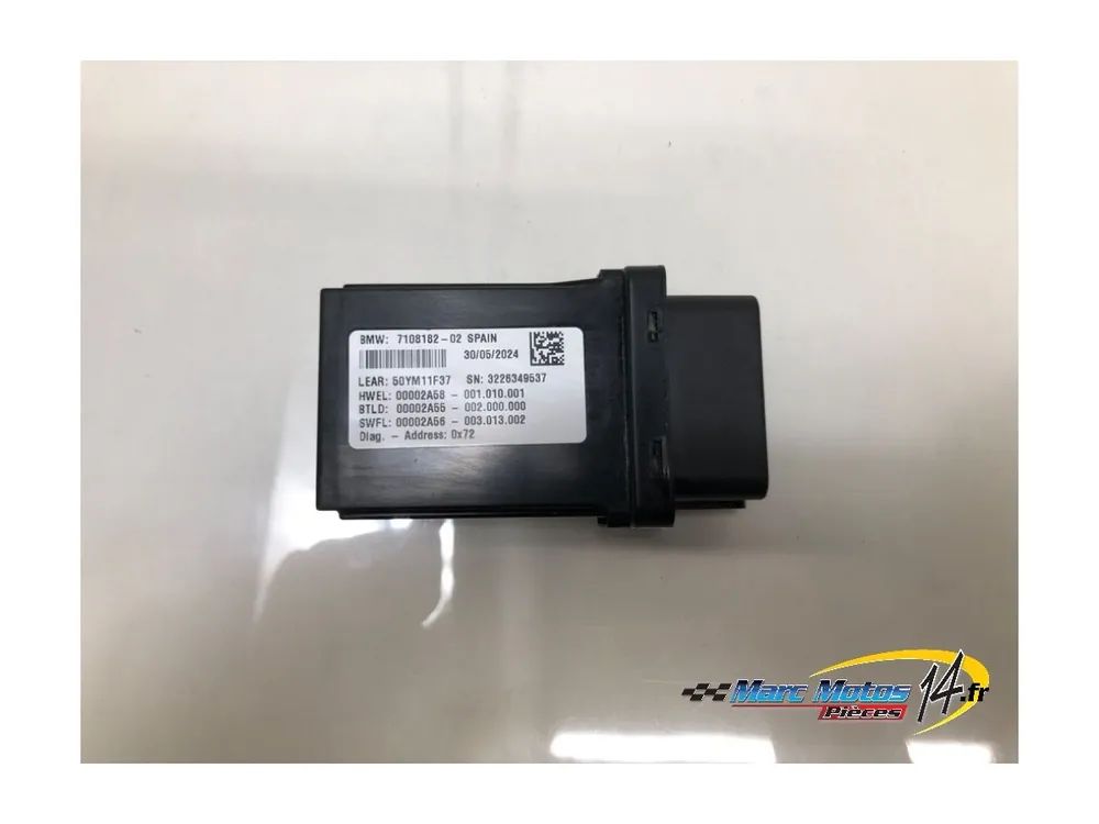 BOITIER ELECTRONIQUE D‘ECLAIRAGE BMW F900XR SPORT EDITION 2024 Prix Promo