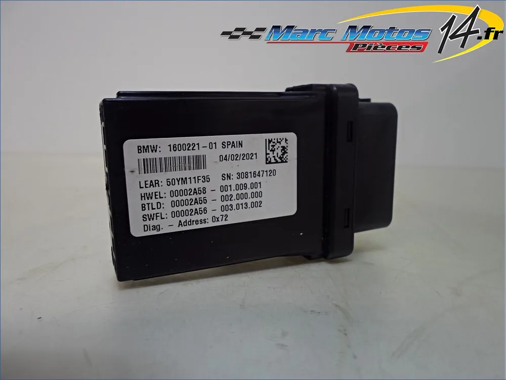 BOITIER ELECTRONIQUE D‘ECLAIRAGE BMW R1250RT 2020 Achat Immédiat