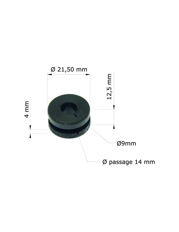Silent bloc Tourmax Honda XR250/650 par 10 Prix Promo