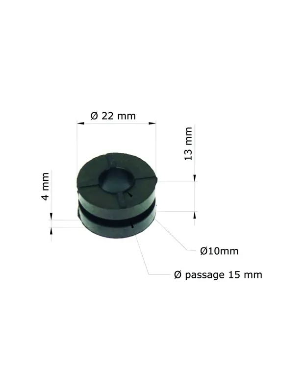 Vente Directe Silent bloc Tourmax Honda CR80R