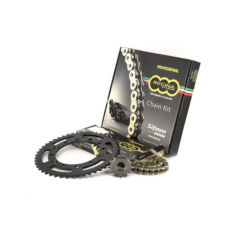 Certifié Regina 95S012515-REGEB Kit Chaine Origine Suzuki Gn 125 1982-1996 14x41 - 428 Sans Joints Toriques