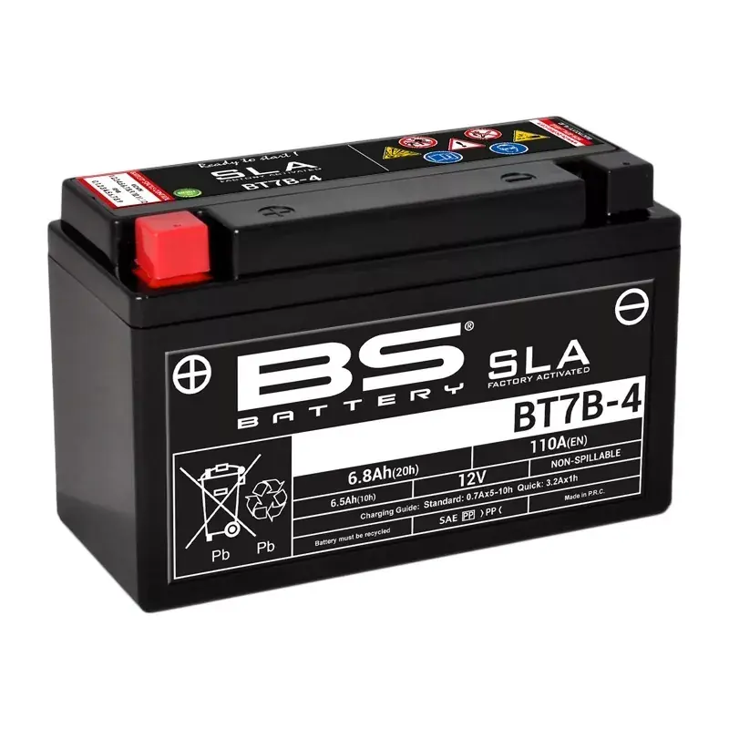 BS Battery 1080656 Batterie BS BATTERY SLA sans entretien activé usine - BT7B-4 Expédié Aujourd'hui
