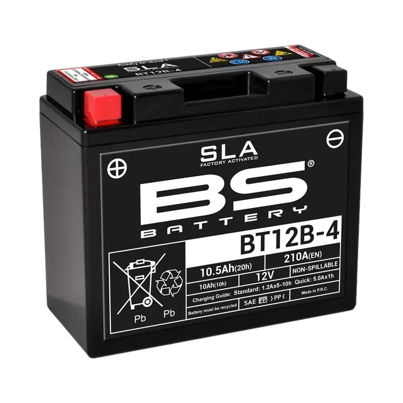 Commander Vite BS Battery 1080658 Batterie BS BATTERY SLA sans entretien activé usine - BT12B-4