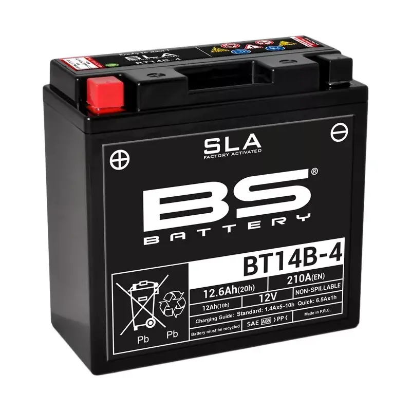 BS Battery 1080659 Batterie BS BATTERY SLA sans entretien activé usine - BT14B-4 Offre Limitée