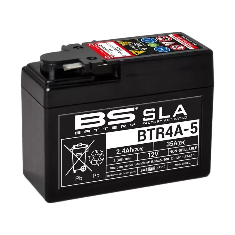 BS Battery 1080661 Batterie BS BATTERY SLA sans entretien activé usine - BTR4A-5 Soldes