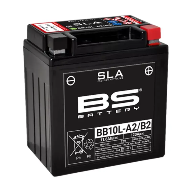 BS Battery 1080669 Batterie BS BATTERY SLA sans entretien activé usine - BB10L-A2/B2 Offre Spéciale
