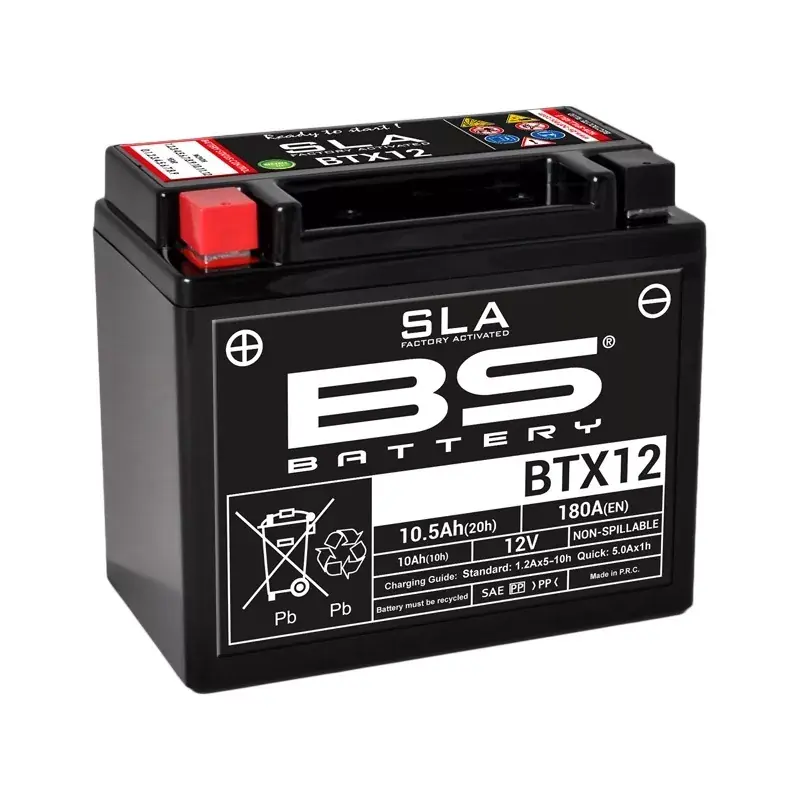 BS Battery 1080671 Batterie BS BATTERY SLA sans entretien activé usine - BTX12 Vente Directe