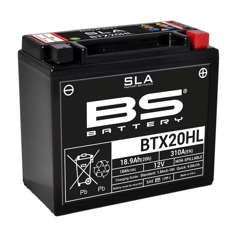 Commande En Gros BS Battery 1080674 Batterie BS BATTERY SLA sans entretien activé usine - BTX20HL
