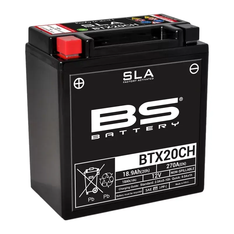 Haute Qualité BS Battery 1080680 Batterie BS BATTERY SLA sans entretien activé usine - BTX20CH