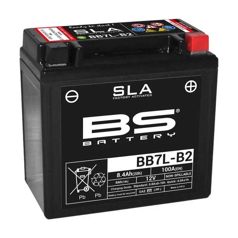 BS Battery 1080687 Batterie BS BATTERY SLA sans entretien activé usine - BB7L-B2 Prix Promo