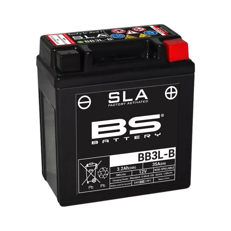 BS Battery 1080693 Batterie BS BATTERY SLA sans entretien activé usine - BB3L-B Must-Have