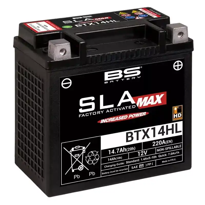 Marque BS Battery 1080697 Batterie BS BATTERY SLA Max sans entretien activé usine - BTX14HL