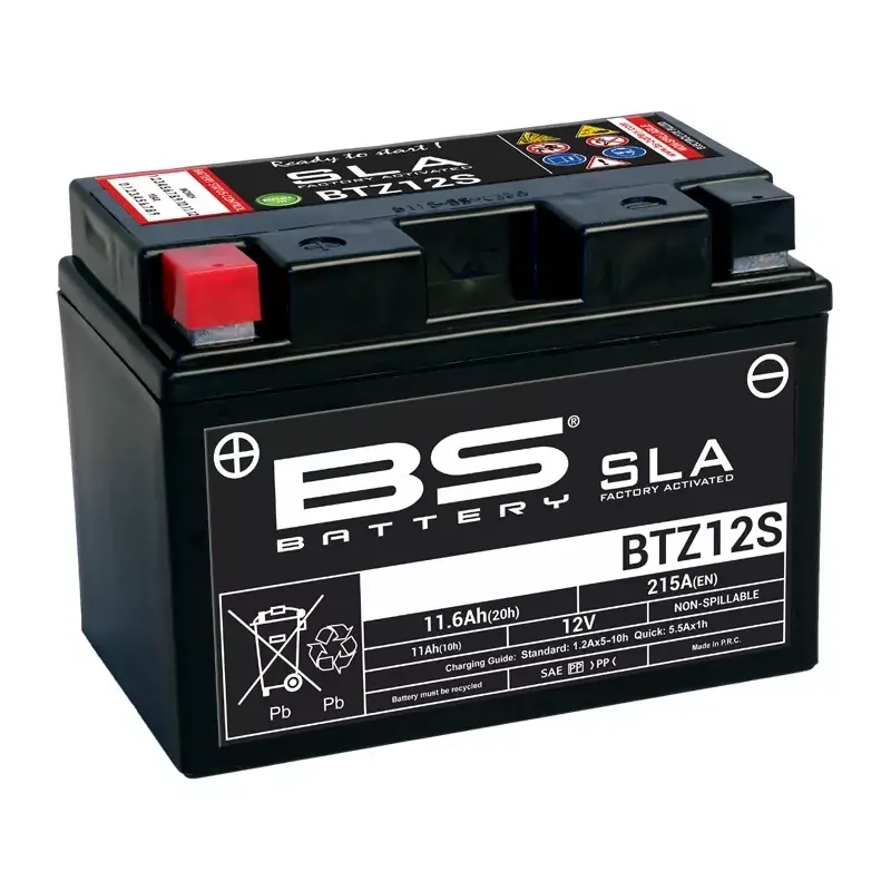 Nouvelle Collection BS Battery 1080703 Batterie BS BATTERY SLA sans entretien activé usine - BTZ12S