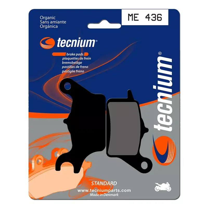 Expédition Rapide Tecnium 1090540 Plaquettes de frein gauche TECNIUM organique - ME436