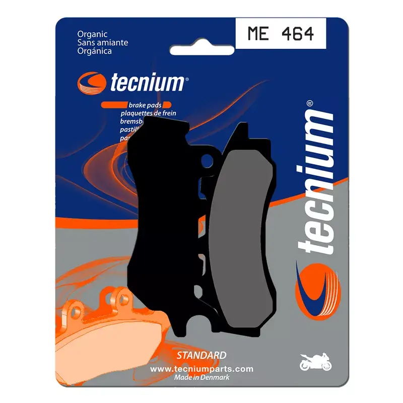 Tecnium 1090542 Plaquettes de frein TECNIUM organique - ME464 (pour étrier de frein Nissin) Offre Exclusive