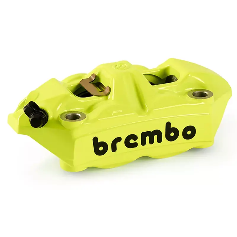 BREMBO RACING 1119020 Étrier de frein avant droit BREMBO UPGRADE M4 ø34mm - jaune fluo Super Prix