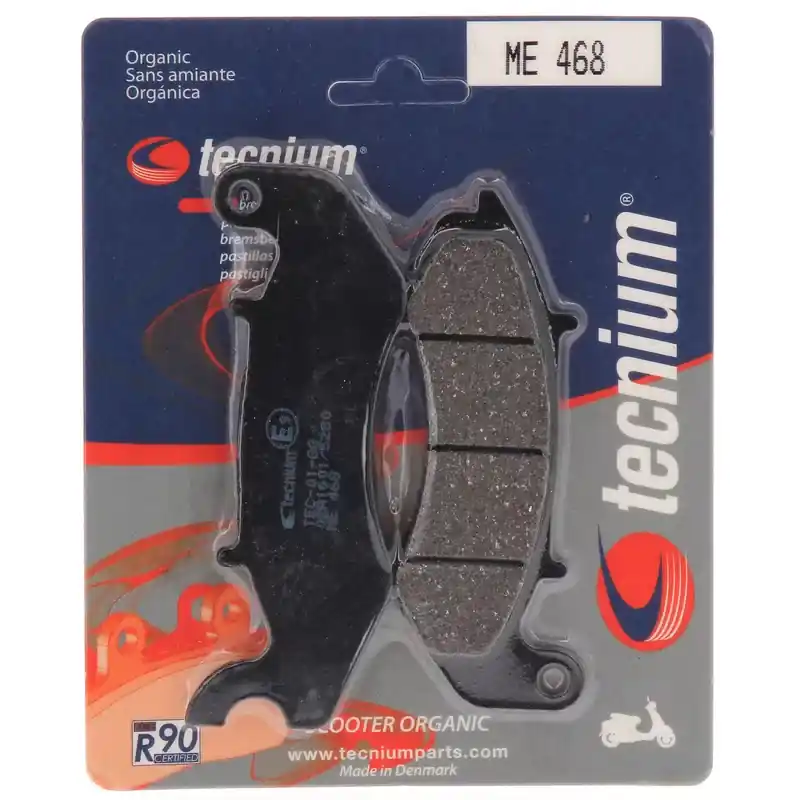 Réduction Tecnium 1121495 Plaquettes de frein TECNIUM scooter organique - ME468