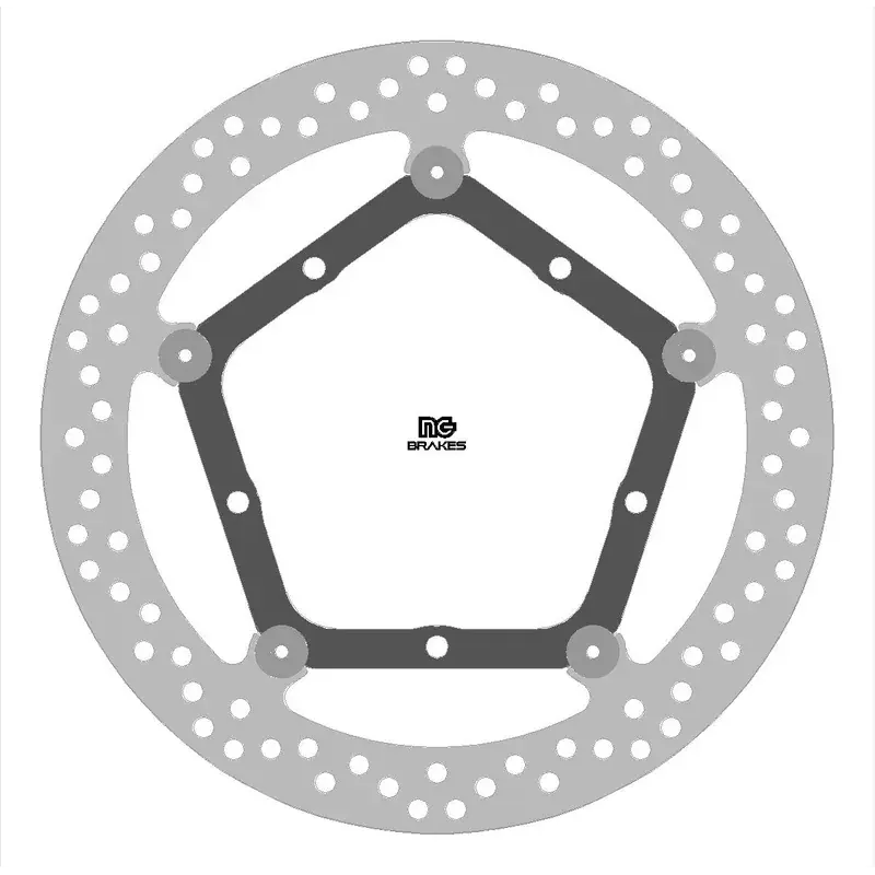 Expédition Rapide NG Brakes 1124324 Disque de frein NG BRAKES rond flottant