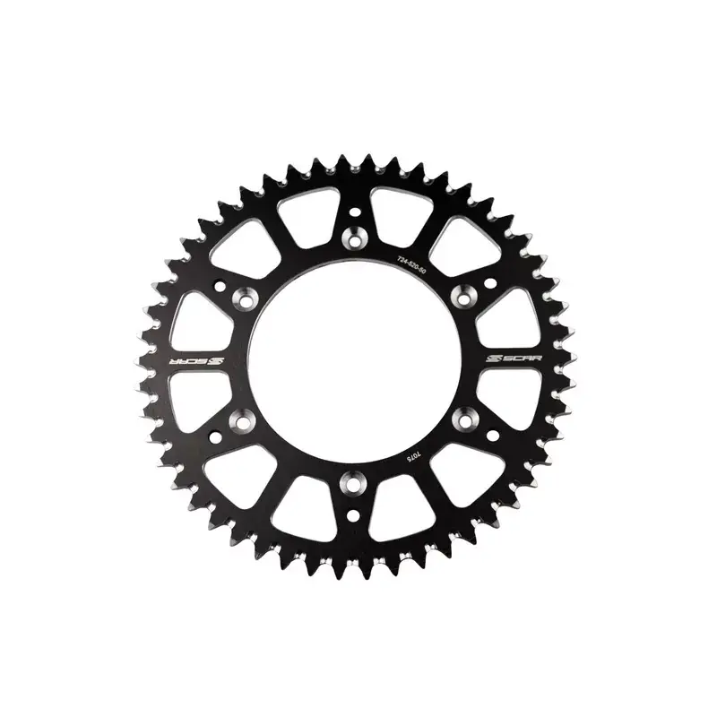 Scar 1125318001 Couronne SCAR aluminium ultra-light anti-boue SRS130 - 520 Dernière Chance