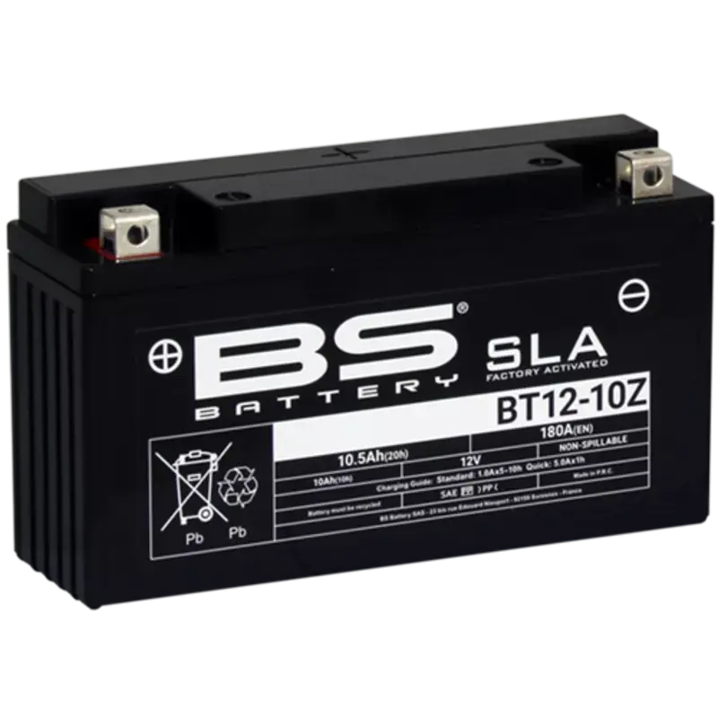 Quantité Limitée BS Battery 1114576 Batterie BS BATTERY SLA sans entretien activé usine - BT12-10Z