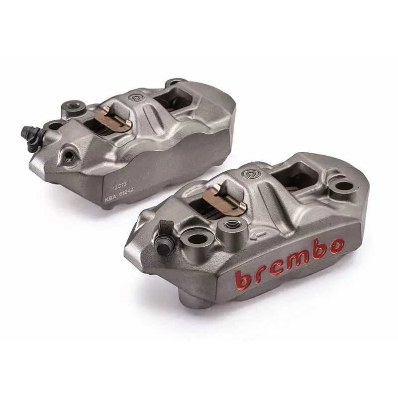 BREMBO RACING 1100868 Paire étriers BREMBO UPGRADE M4 monobloc - 108mm/P4 34 (avec plaquettes) Offre Spéciale