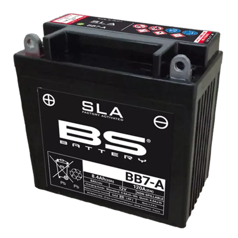 BS Battery 1109784 Batterie BS BATTERY SLA sans entretien activée usine - BB7-A Must-Have