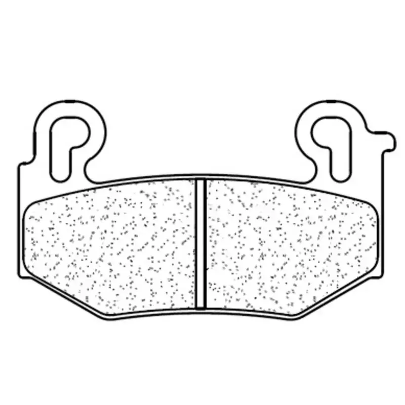 CL Brakes 1127055 Plaquettes de frein CL BRAKES route métal fritté - 1280A3+ Haute Qualité