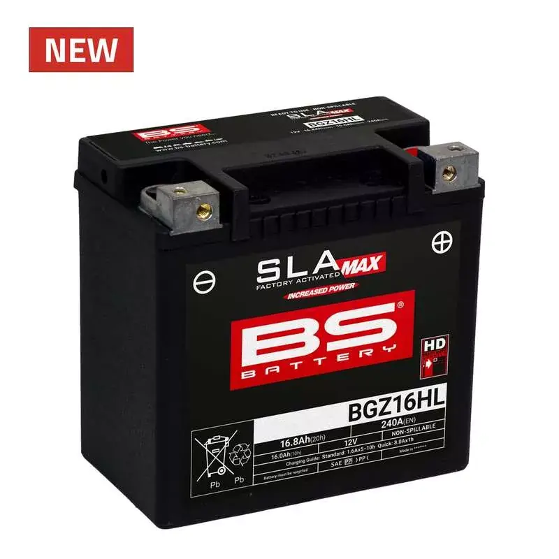 Jusqu'à Épuisement Des Stocks BS Battery 1125738 Batterie BS BATTERY SLA Max sans entretien activée usine - BGZ16HL