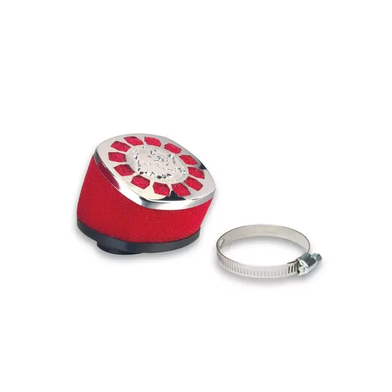 Nouvelle Collection Malossi 1126220 Filtre à air MALOSSI Red E14 Ø38mm - incliné 30°