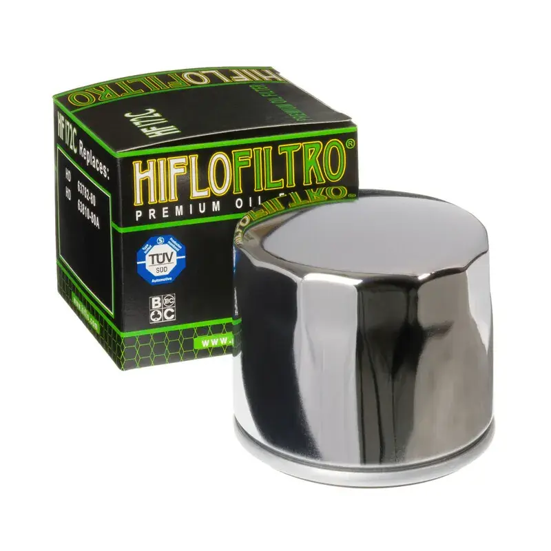 Affaire À Saisir Hiflofiltro 1000502 Filtre à huile HIFLOFILTRO Chrome - HF172C