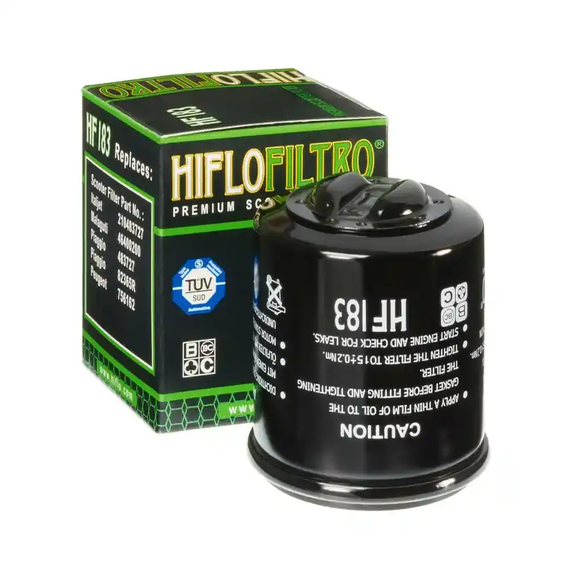 Expédition Rapide Hiflofiltro 1000509 Filtre à huile HIFLOFILTRO - HF183