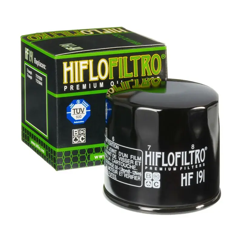 Top Vente Hiflofiltro 1000513 Filtre à huile HIFLOFILTRO - HF191