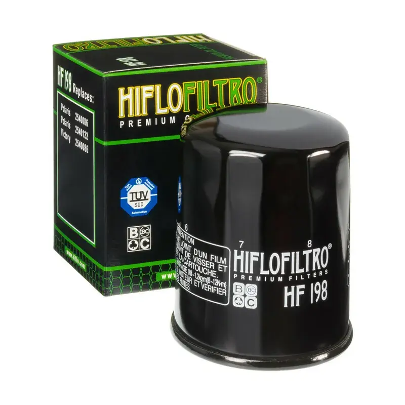 Dernière Chance Hiflofiltro 1000516 Filtre à huile HIFLOFILTRO - HF198