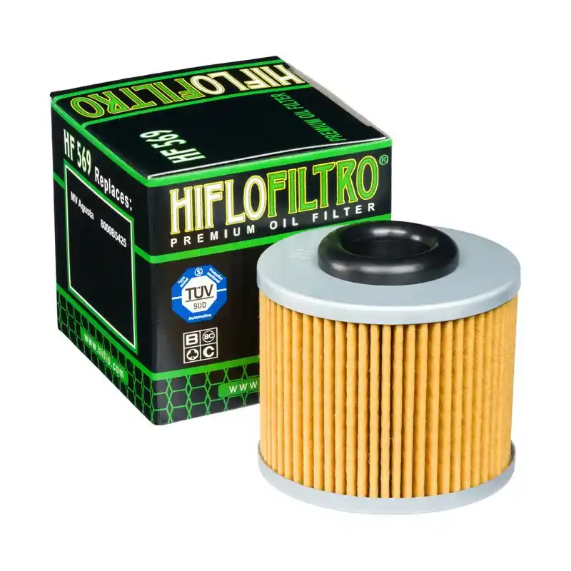 Hiflofiltro 1000542 Filtre à huile HIFLOFILTRO - HF569 Prix Bas