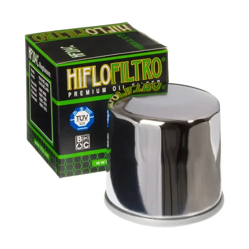 Soldes Hiflofiltro 1000572 Filtre à huile HIFLOFILTRO Chrome - HF204C