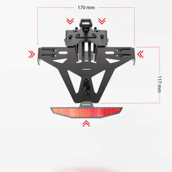 Support de plaque HIGHSIDER pro Akron-RS - KTM Retour Gratuit