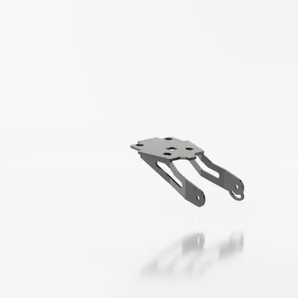 Authentique Support de plaque HIGHSIDER pro Akron-RS - Suzuki