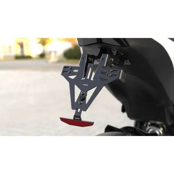 Commander Vite Support de plaque HIGHSIDER pro Akron-RS - Yamaha - sans feu arrière
