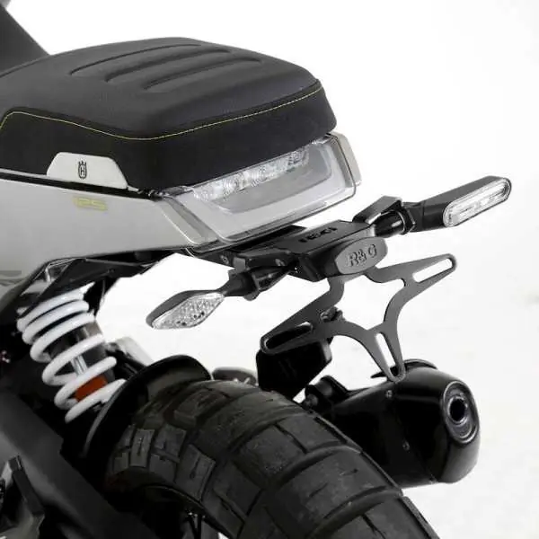 Meilleure Vente Support de plaque R&G RACING - noir Husqvarna