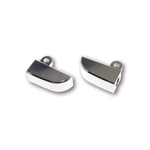 Supports de clignotant HIGHSIDER pro - chromé - la paire Acheter En Ligne