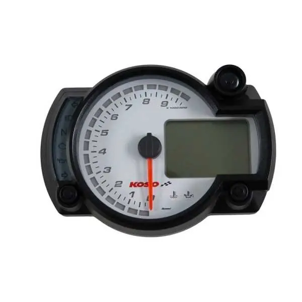 Tachymètre KOSO RX2NR+ avec thermomètre et alarme de température - shiftlight Meilleur Choix