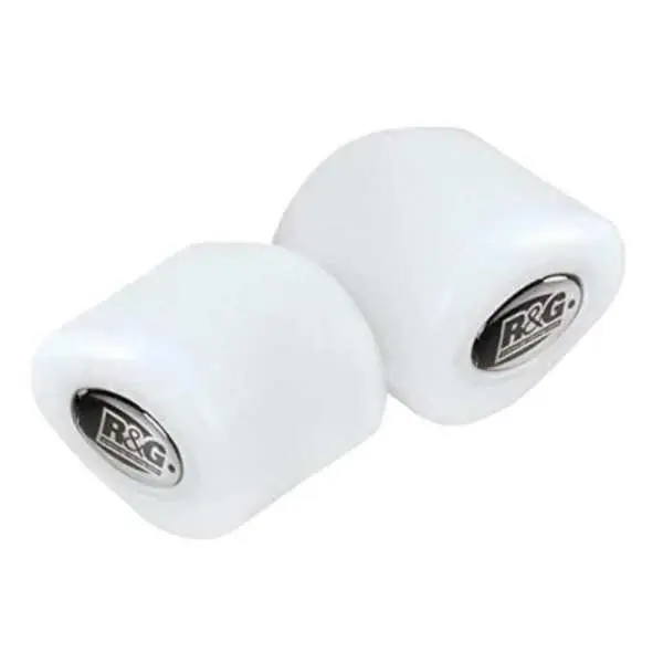 Tampons de protection R&G RACING Aero - blanc Suzuki Hayabusa Solde
