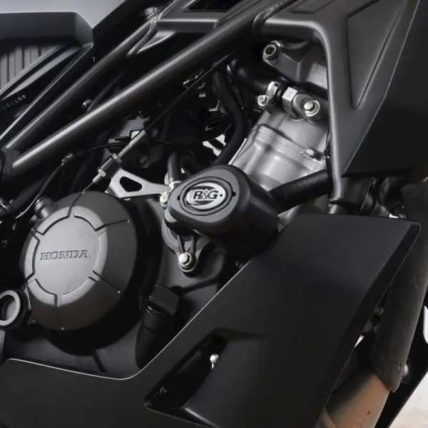 Dernière Chance Tampons de protection R&G RACING Aero - noir Honda CBR125R