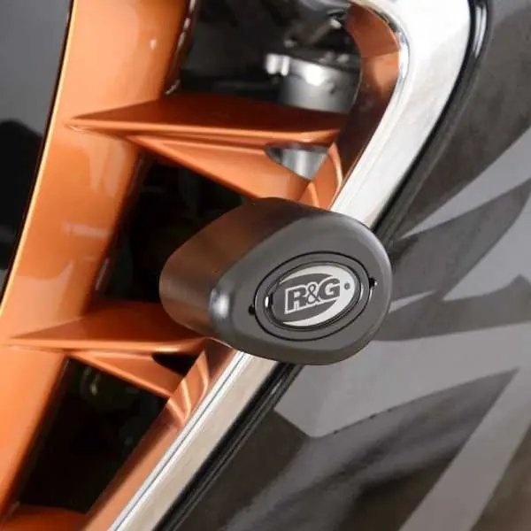 Tampons de protection R&G RACING Aero - noir Suzuki Hayabusa Affaire À Saisir