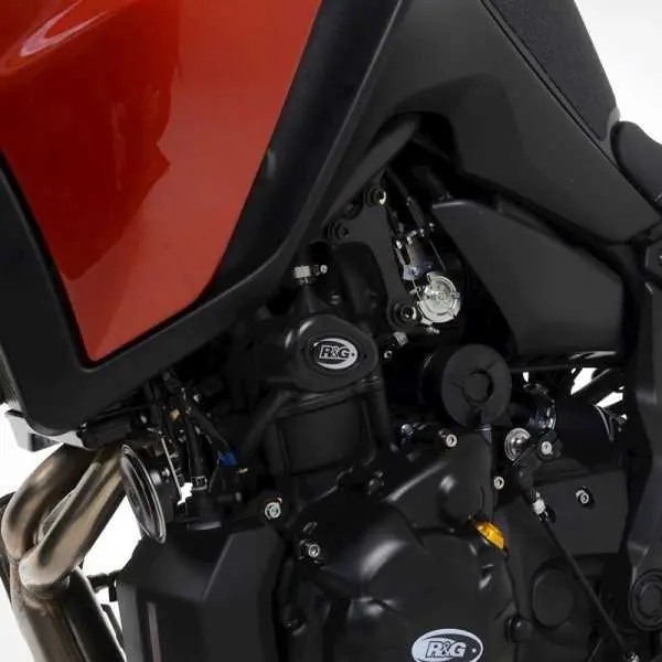 Tampons de protection R&G RACING Aero - noir Yamaha Tracer 7 Authentique