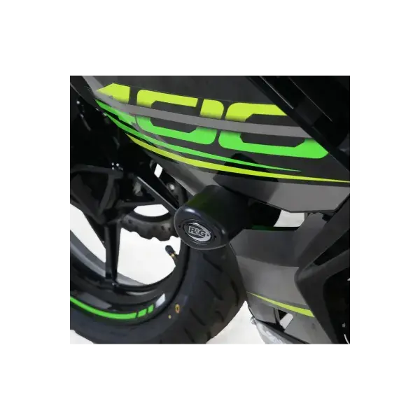 Tampons de protection R&G RACING Aero noir Kawasaki Ninja 400 Prix Bas