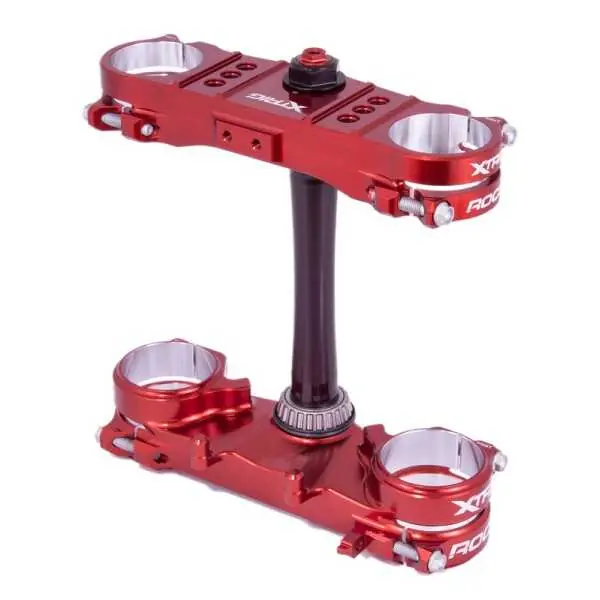 Té de fourche XTRIG Rocs Pro offset 20-22 mm - Marron Xtrig Achat Immédiat